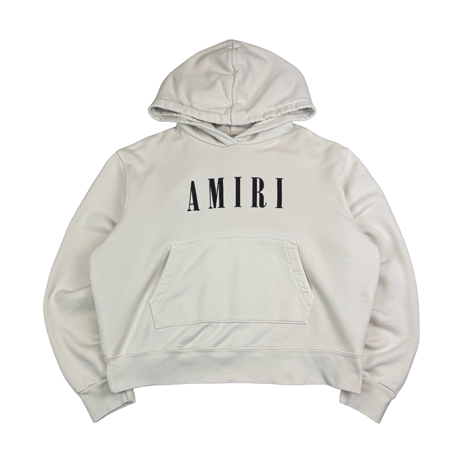 Amiri Core Logo Hoodie Beige (USED)