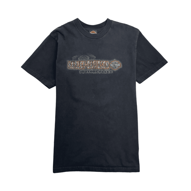 Vintage '05 Barnett Harley Davidson Tee Black