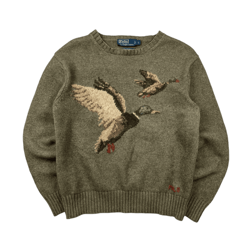Vintage Polo Ralph Lauren Wild Goose Knit Sweater | Vintage Clothing Store Canada
