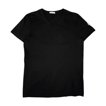 Moncler Side Patch Tee Black (USED)
