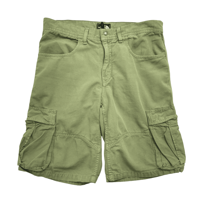 (34) The North Face Cargo Shorts Green