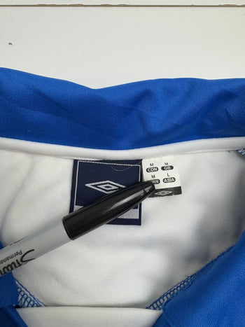 Vintage Umbro Italy Home Soccer Jersey Blue