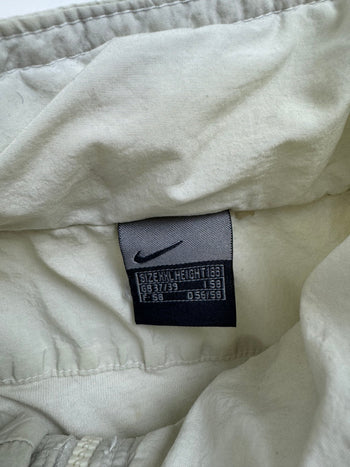 (XL) Vintage 2000s Nike Zip-Up Windbreaker Jacket White