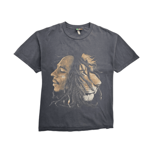 Vintage Bob Marley Faded Tee Black | Vintage Clothing Store Canada