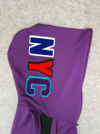 BAPE NYC Track Full Zip Hoodie Purple (USED)