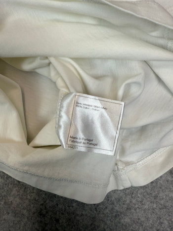 Women’s Chanel Uniform Crystal Double CC Tee White