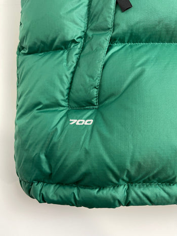 (XXL) The North Face Retro Nuptse 700 Fill Puffer Vest Green