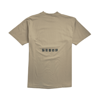 (L) Vintage '95 Phish Band Tee Yellow