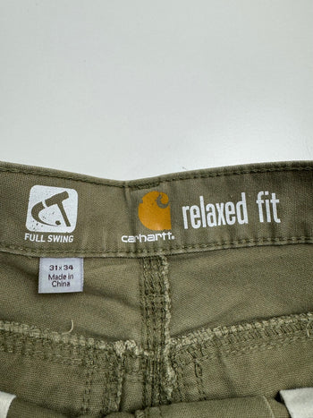 (32) Carhartt Carpenter Pants Light Ochre