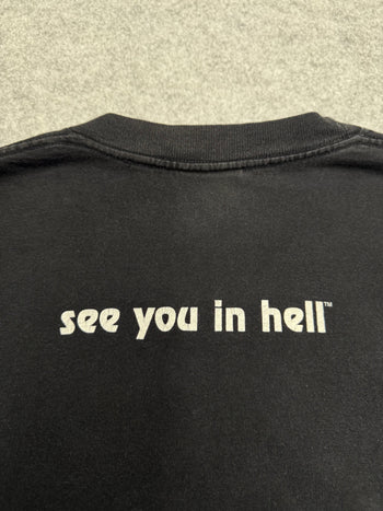 1990's Fuct See You in Hell Tee Black