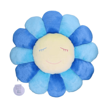 Takashi Murakami Flower Plush 60CM Blue/Turquoise/Yellow