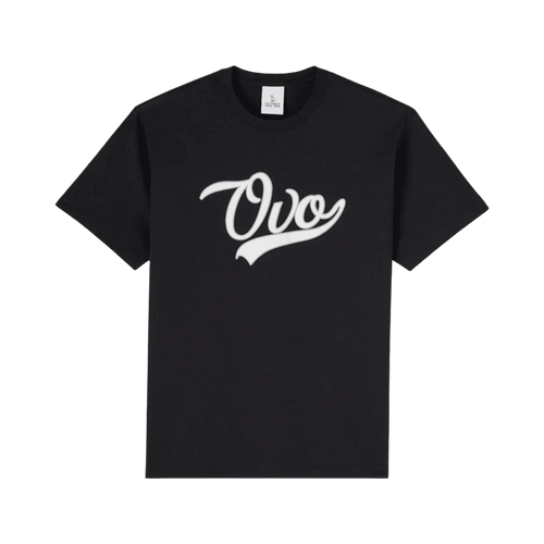 OVO Script Logo Tee Black | Vintage Clothing Store Canada