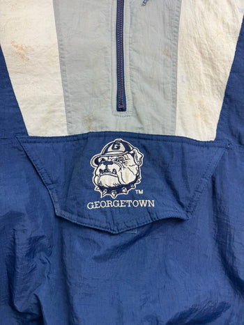 Vintage 90s Starter Georgetown Hoyas Zip-Up Jacket