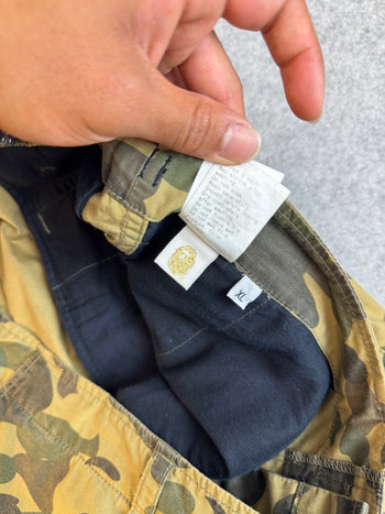 BAPE 1st Camo Cargo Shorts Yellow (USED)