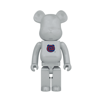 Bearbrick 20th Anniversary 1st Model 1000% White Chrome