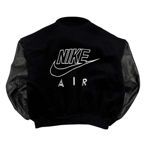 90’s Nike Leather Varsity Jacket (USED) | Vintage Clothing Store Canada