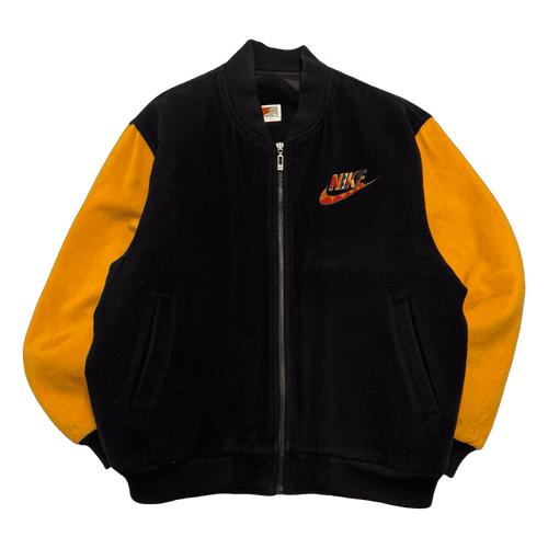 90’s Nike Urban Jungle Spike Lee Jacket Yellow/Black (USED) | Vintage Clothing Store Canada