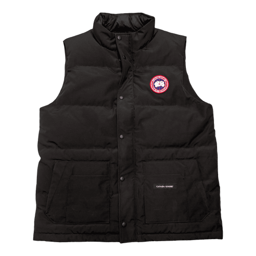 Canada Goose Freestyle Crew Vest Black (USED) | Vintage Clothing Store Canada