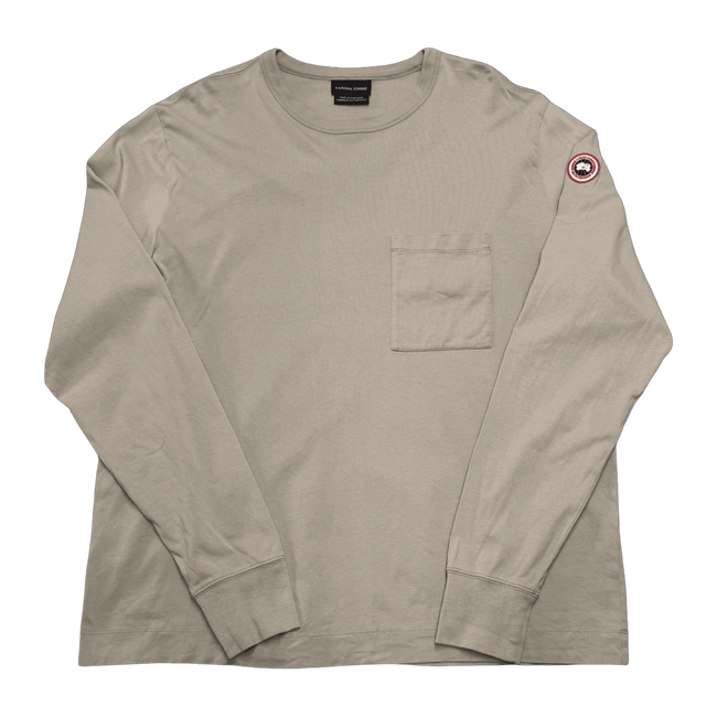 Canada Goose Gladstone L/S Tee Beige (USED)