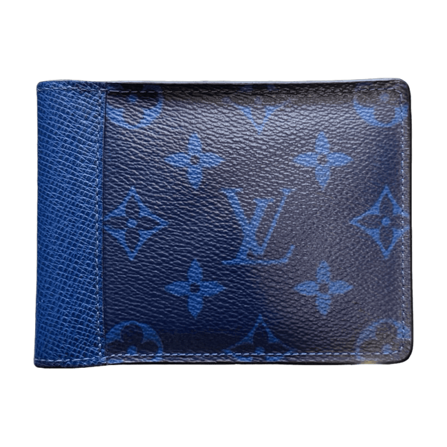 Louis Vuitton Monogram Multiple Wallet Blue