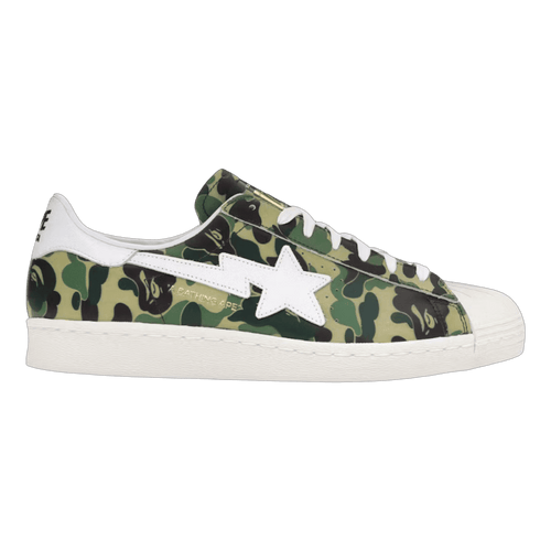 Adidas x BAPE Superstar ABC Camo Green (USED) | Vintage Clothing Store Canada