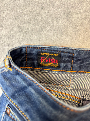 Evisu Lot 2010 Back Pocket Embroidery Denim Pants