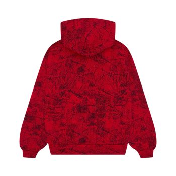 Sp5der OG Tree Camo Hoodie Red
