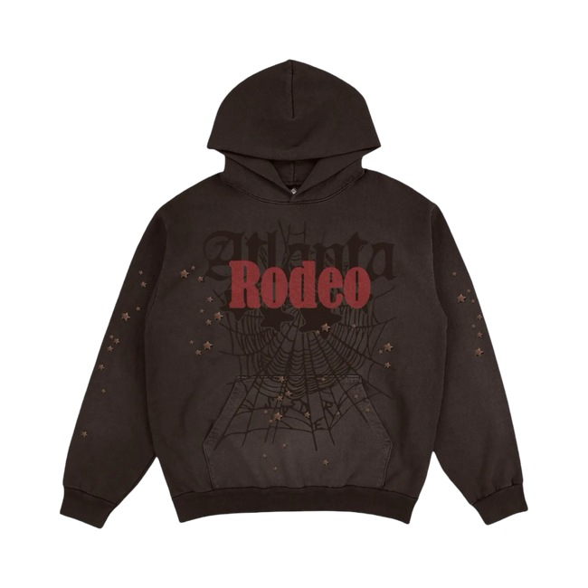 Travis Scott Cactus Jack x Sp5der Days Before Rodeo Hoodie Brown