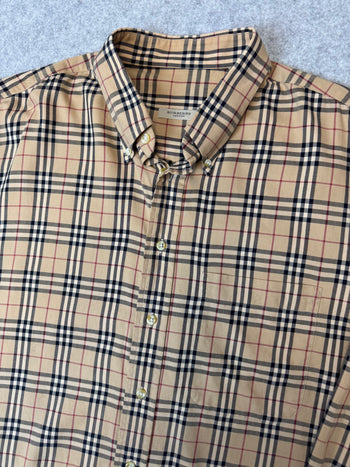 Vintage Burberry Button Up