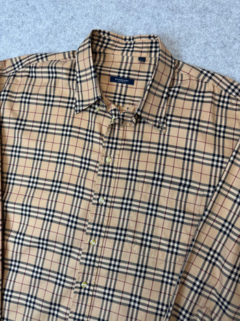 Vintage Burberry Button Up