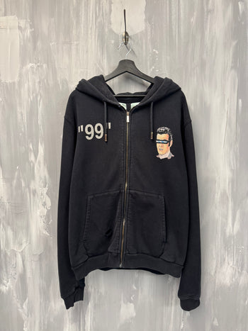 Off-White Zip Up Hoodie