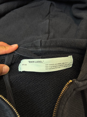 Off-White Zip Up Hoodie