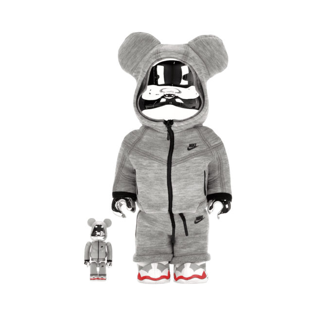 Bearbrick x Nike Tech Fleece N98 100% & 400% Set