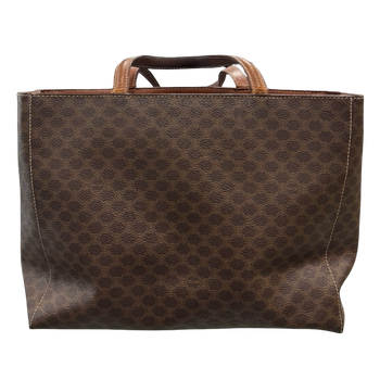 Celine Macadam Triomphe Leather Handbag