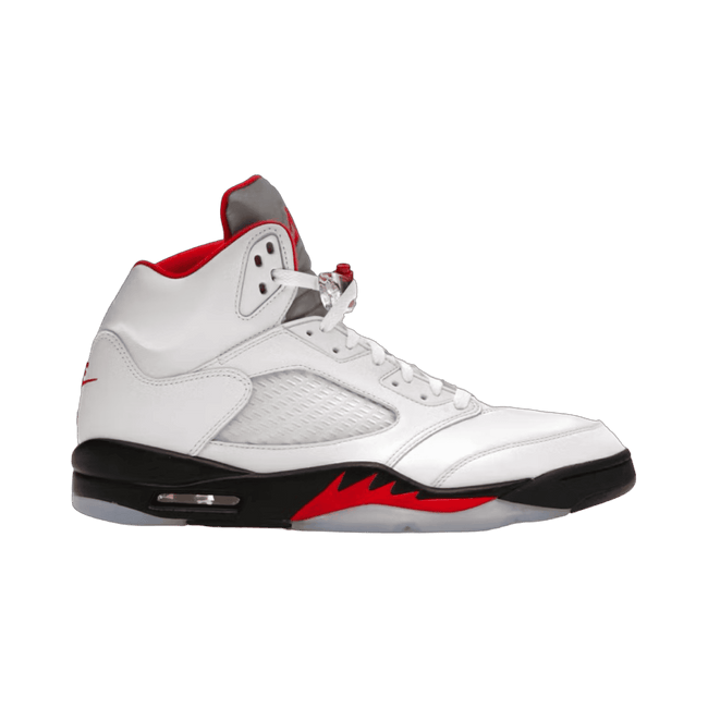 Air Jordan 5 Retro Fire Red Silver Tongue 2020