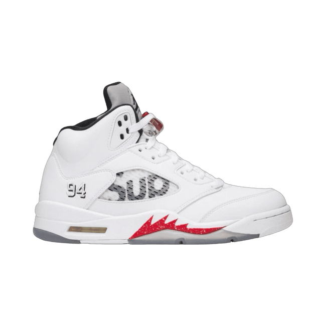 Air Jordan 5 Retro Supreme White (USED)