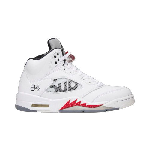 Air Jordan 5 Retro Supreme White (USED) | Vintage Clothing Store Canada