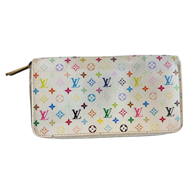 Louis Vuitton Murakami Zippy Coin Purse Multi