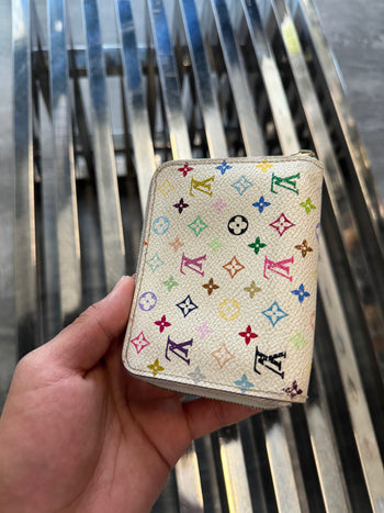 Louis Vuitton Murakami Zippy Wallet Multi