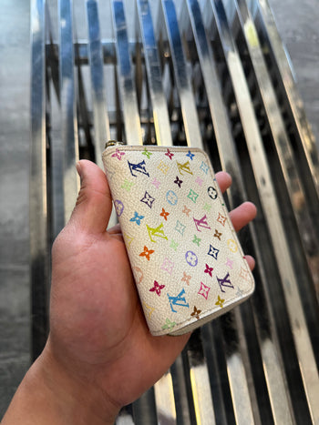 Louis Vuitton Murakami Zippy Wallet Multi