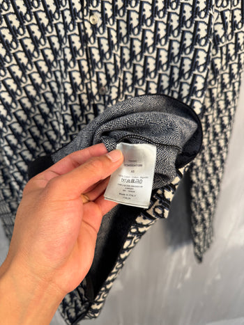 Dior Oblique Overshirt Jacquard Button Up Longsleeve