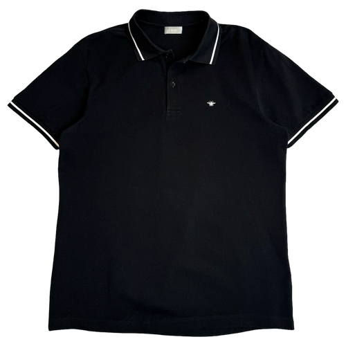 Dior Bee Polo Shirt Black | Vintage Clothing Store Canada