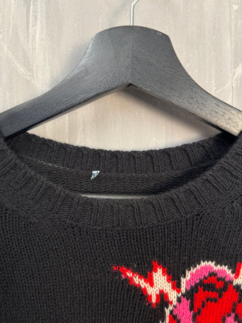 Prada Rose Cashmere Knit Sweater