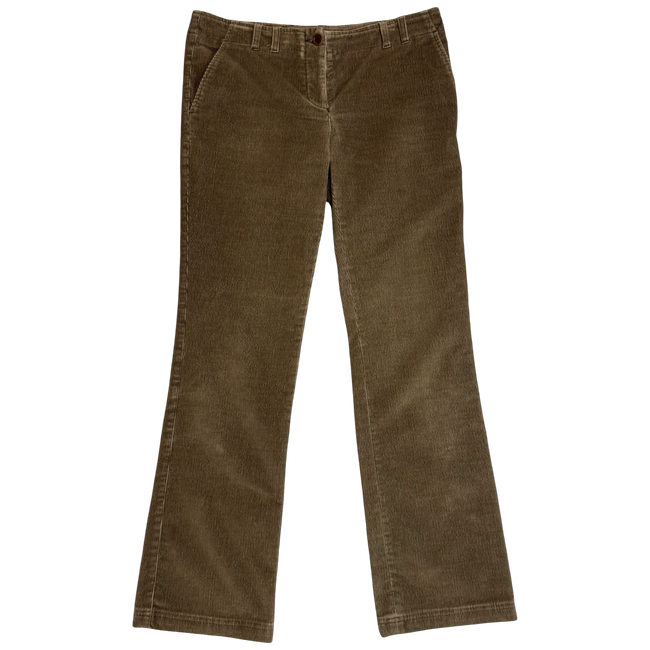 Prada Corduroy Pants Brown