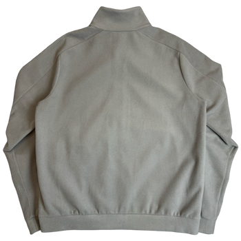 Prada Red Stripe Full Zip Fleece Beige