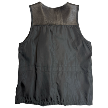 1994 Prada Nylon Multi Pocket Vest Black
