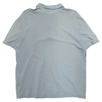Prada Quarter Zip Polo Shirt Light Blue