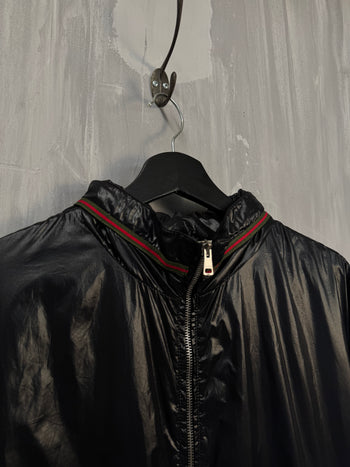 Gucci Tom Ford Bomber Nylon Jacket Black