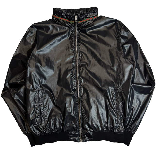 Gucci Tom Ford Bomber Nylon Jacket Black