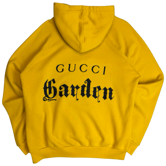 Gucci Garden Hoodie Yellow